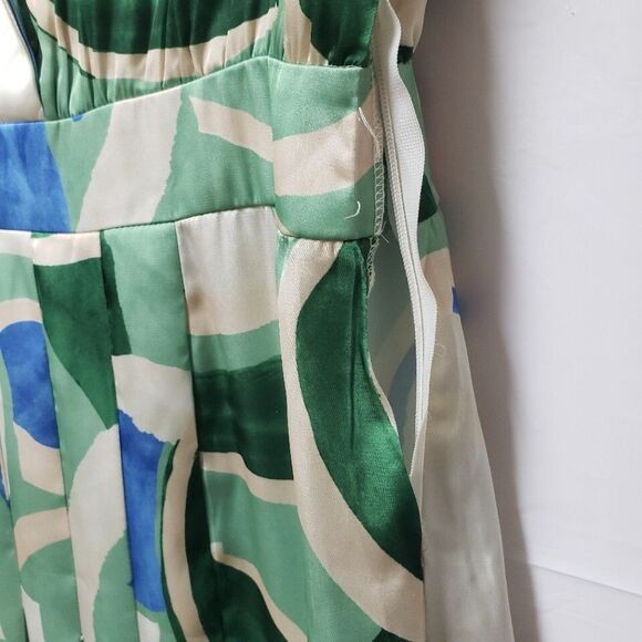 Zara Women’s Flowy Long Sleeve Maxi Cocktail Party Formal  Chic Dress XS NWT - Picture 4 of 16